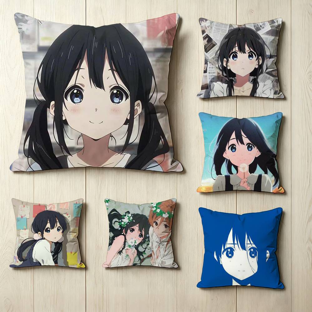 Home Textiles Market - T-Tamako Market Anime K-Kitashirakawa Tamako Kussensloop