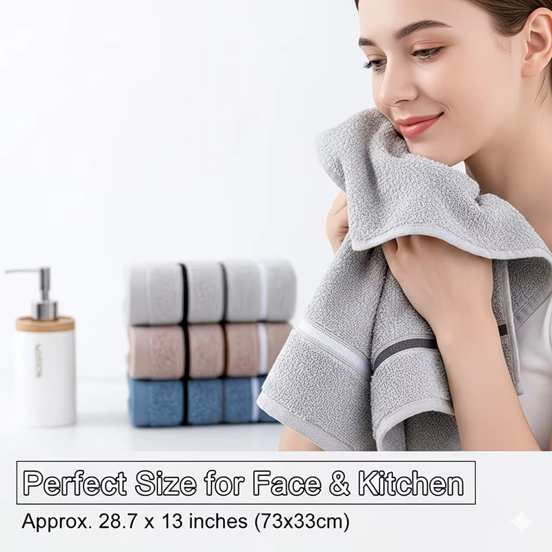 1 Pak Premium Zachte Absorbere - Home Textiles Face Towel recensie en prijs