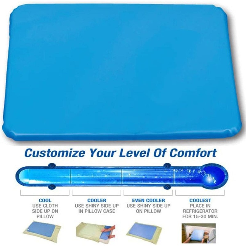 Zelfkoelende gel-slaapkussenma - Cooling Pillow Gel recensie en prijs