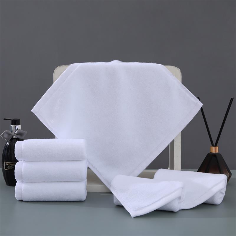 Witte zachte katoenen stoffen  - Home Textiles Face Towel recensie en prijs