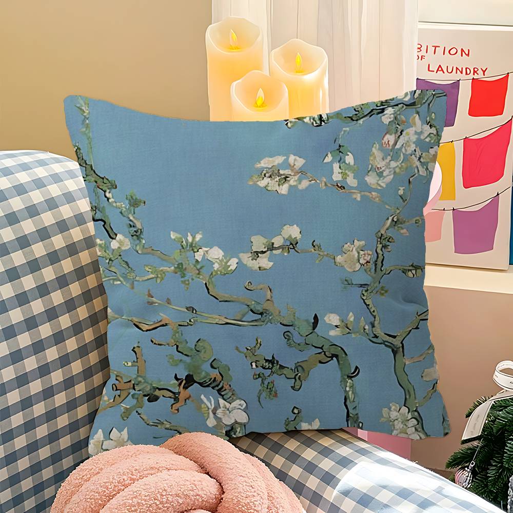 Abstracte Bloemenmarkt Kussenh - Home Textiles Market recensie en prijs
