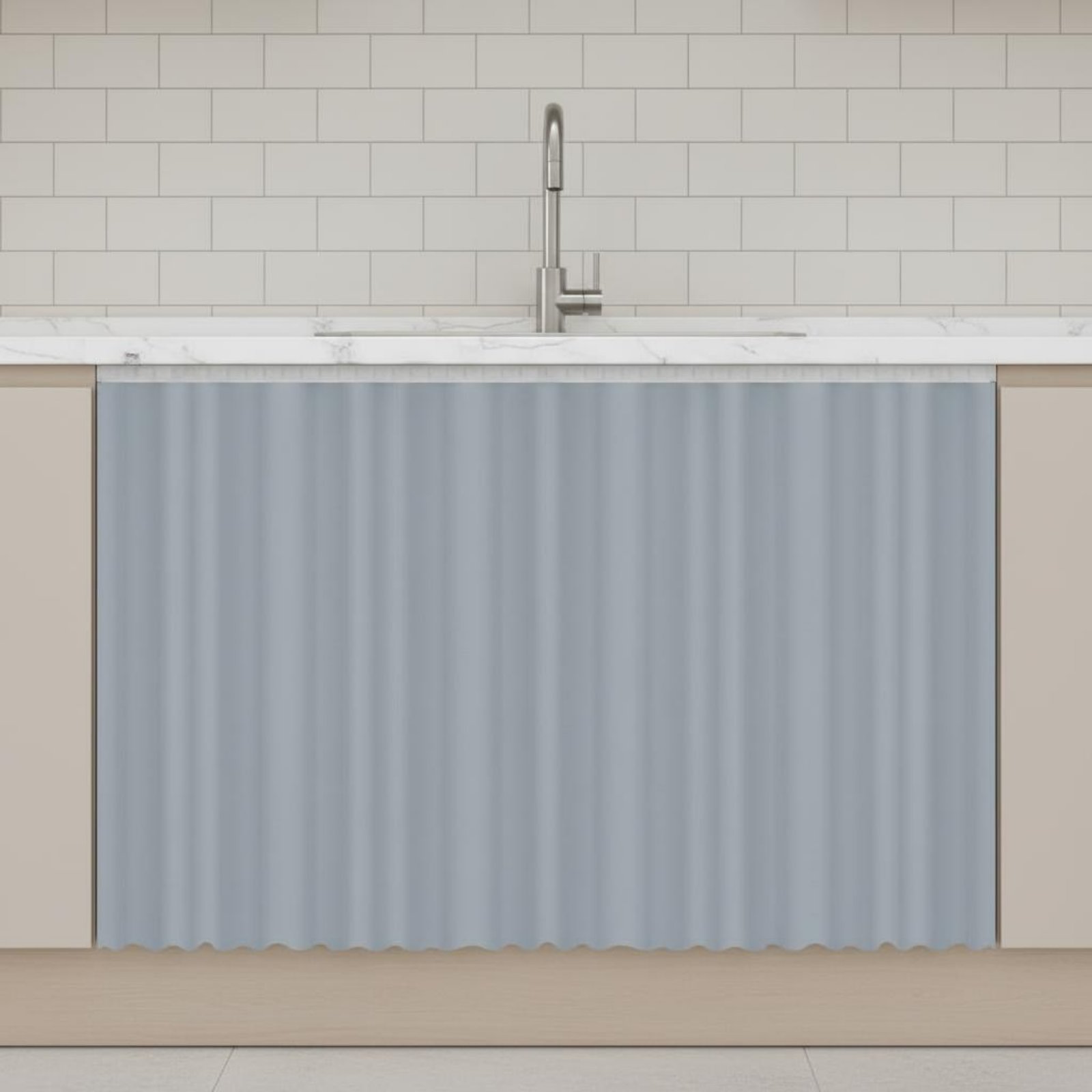 Kleefstrips kastgordijn effen  - Home Textiles Design recensie en prijs