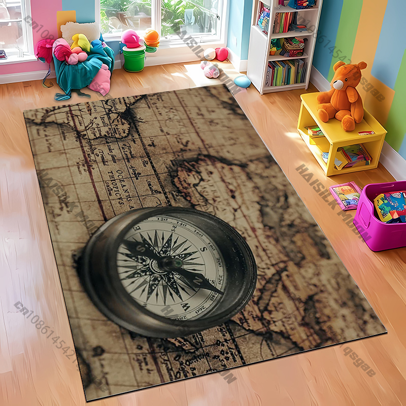 Compass Design-tapijt voor mod - Home Textiles Design recensie en prijs
