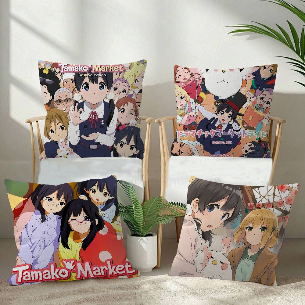 Anime T-Tamako Market 45*45cm  - Home Textiles Market recensie en prijs