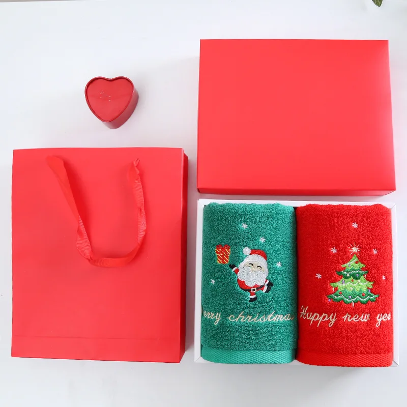 Kersthanddoek Geschenkdoos Set - Home Textiles Face Towel recensie en prijs
