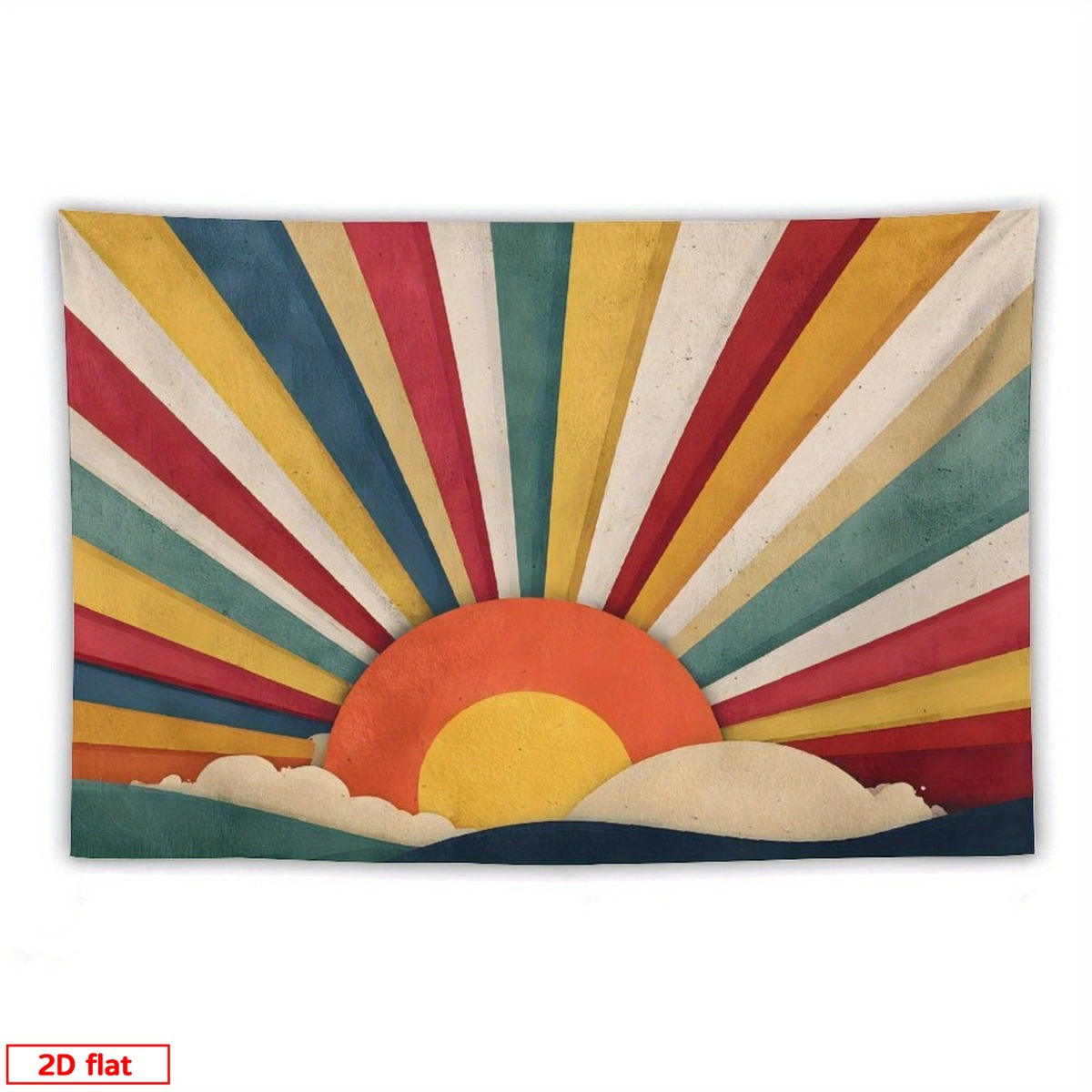 Boho Sunburst Retro Wandtapijt - Sunrise Home Textiles & Apparel recensie en prijs