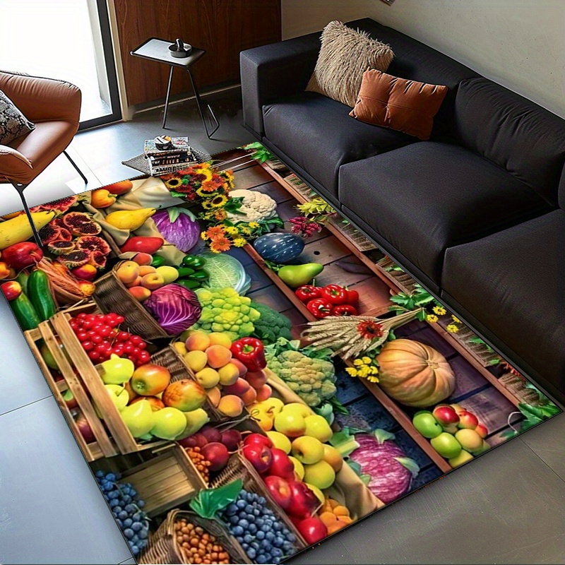 Levendig fruitmarktkleed voor  - Home Textiles Market recensie en prijs