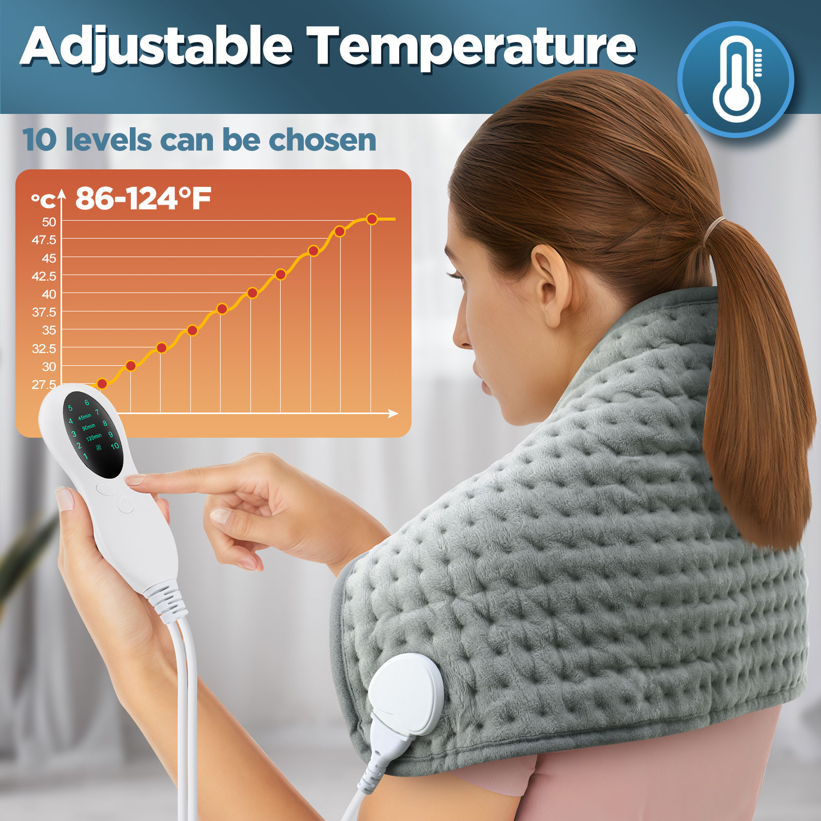 30*60/40*76/50*100 cm Elektris - Electric Blanket Heated recensie en prijs